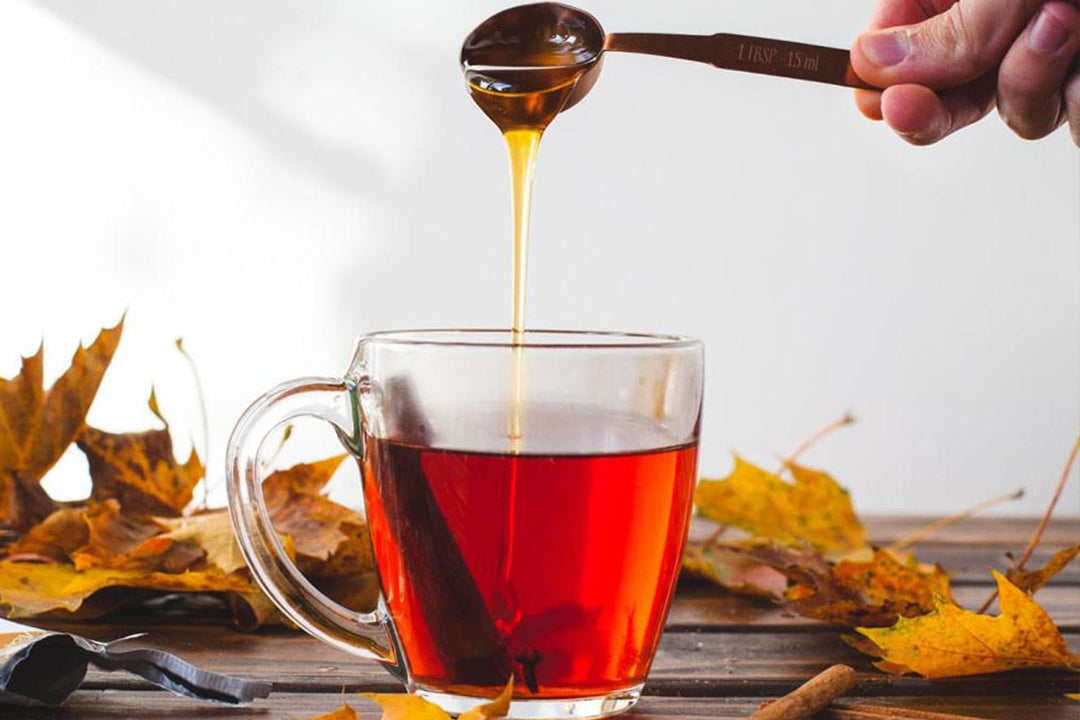 Maple Cider Tea Hot Toddy