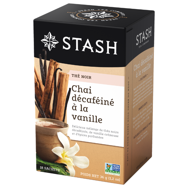 Decaf Vanilla Chai Black Tea – Stash Tea Canada